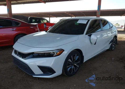 2024 Honda Civic Ex-L from USA, damaged, VIN 19XFL1H72RE016116